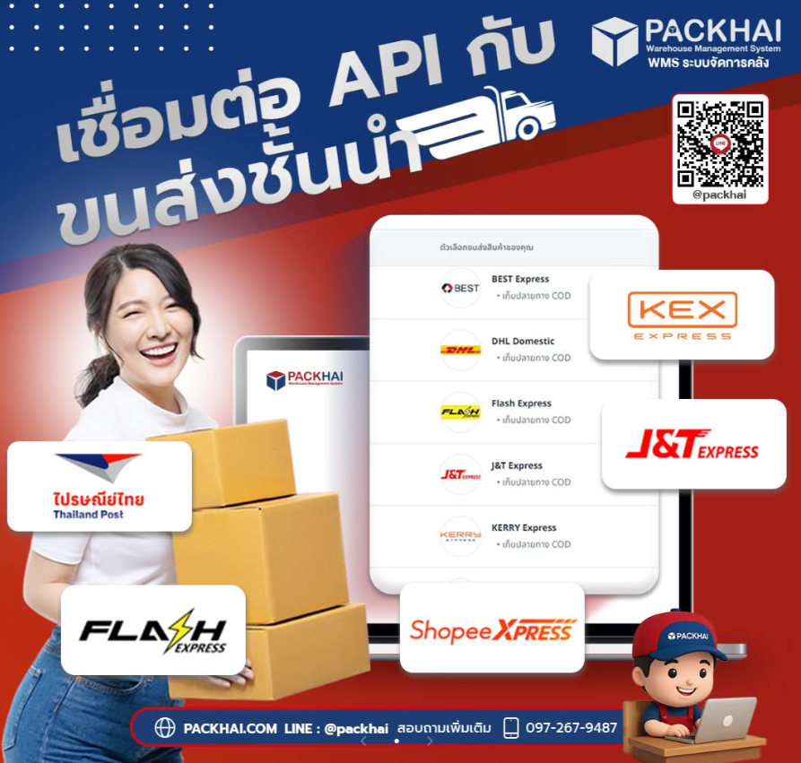 โปรแกรมจัดการคลังสินค้า WMS