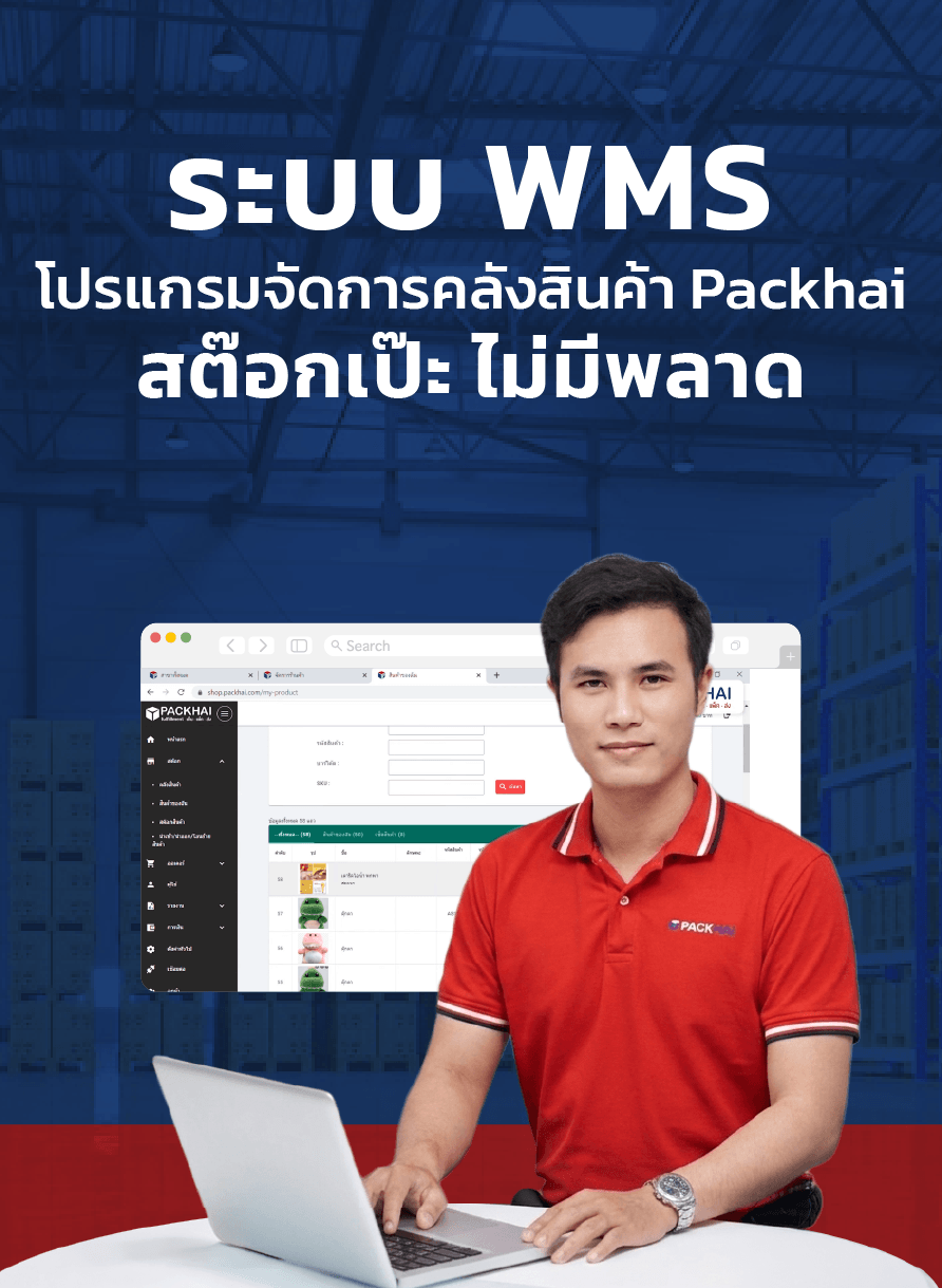 ระบบ WMS การจัดคลังสินค้า