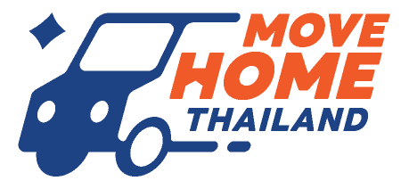 รถขนส่งอินเตอร์ Movehomethailand โลโก้